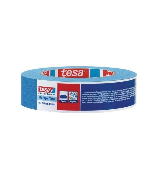 Tesa Nastro Carta Esterni Blu 4435 Tesa Mm 38 Ml 50