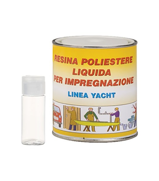 Fibroresina Liquida + Catalizzatore Ml 750