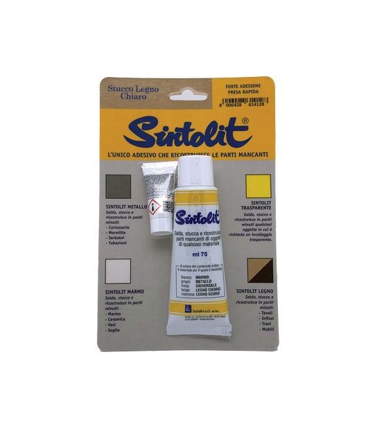 Bandini Stucco Legno Fai Da Te Self Sintolit Chiaro Ml 75