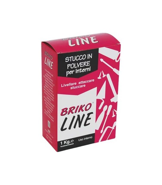 Stucco Polvere Briko Line Bianco Kg 1