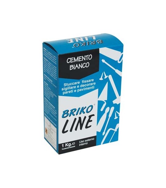 Cemento Bianco Briko Line Kg 1