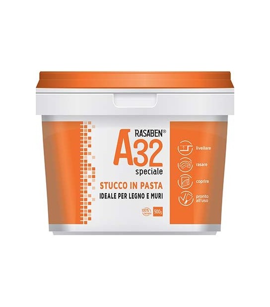K2 Stucco Pasta Legno Muro A32 K2 Rasaben Kg 0,5