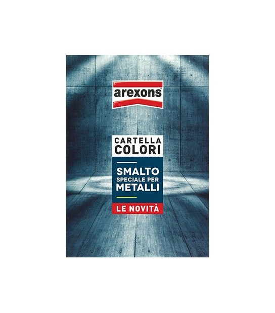 Arexons Cartella Colori Vernice Spray Metalli Arexons