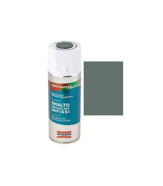 Arexons Smalto Spray Tinta Raffaello Arexons 3201 Grigio Metallizzato Ml 400