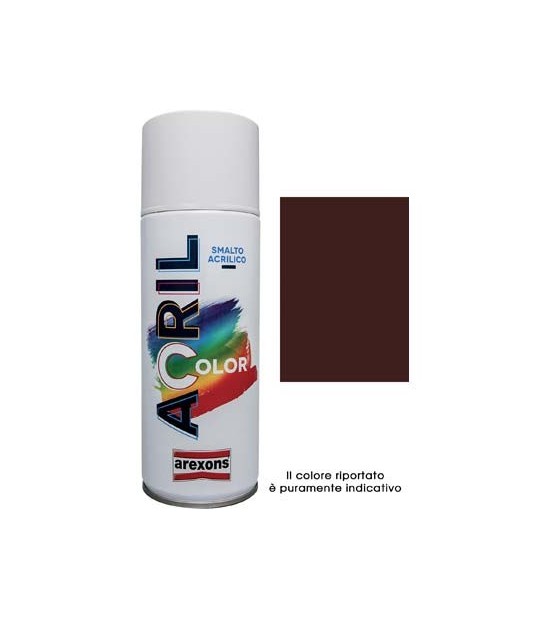 Arexons Smalto Spray Acril Color Arexons Marrone Scuro Ral 8017 Ml 400