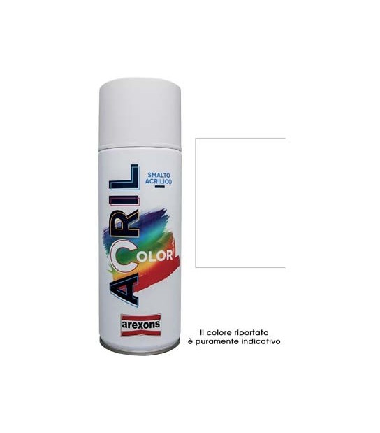 Arexons Smalto Spray Acril Color Arexons Bianco Opaco Ml 400