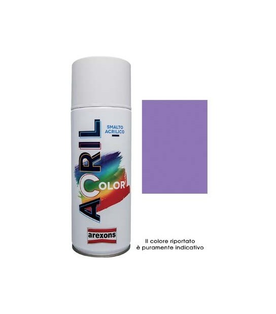 Arexons Smalto Spray Acril Color Arexons Lilla Blu Ral 4005 Ml 400