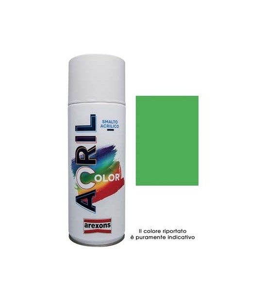 Arexons Smalto Spray Acril Color Arexons Verde Giallo Ral 6018 Ml 400