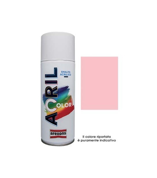 Arexons Smalto Spray Acril Color Arexons Rosa Ral 3015 Ml 400