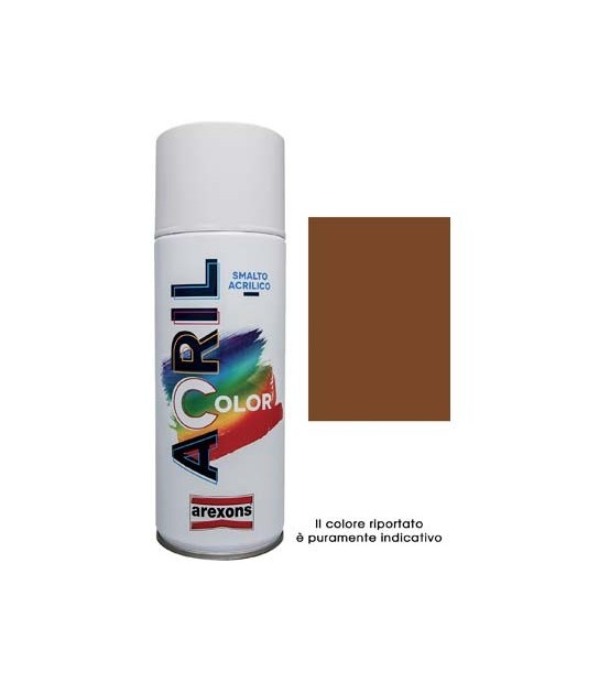Arexons Smalto Spray Acril Color Arexons Marrone Chiaro Ral 8003 Ml 400