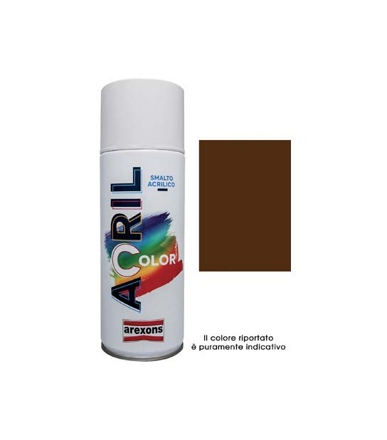 Arexons Smalto Spray Acril Color Arexons Marrone Noce Ral 8011 Ml 400