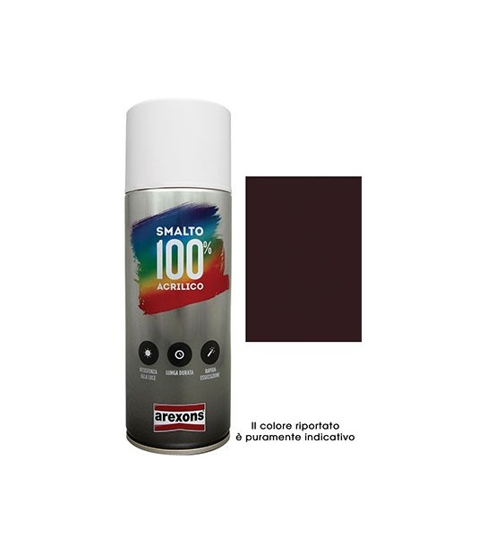 Arexons Smalto Spray 100% Acrilico X Lattoniere Arexons Testa Di Moro Ml 400