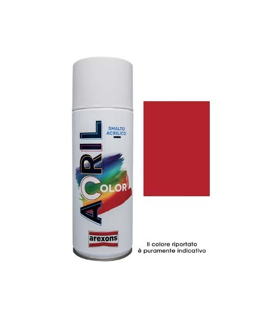 Arexons Smalto Spray Acril Color Arexons Rosso Fuoco Ral 3000 Ml 400