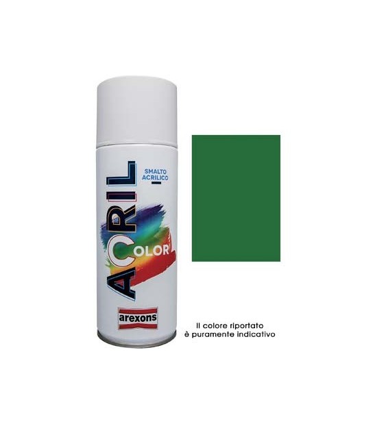 Arexons Smalto Spray Acril Color Arexons Verde Foglia Ral 6002 Ml 400
