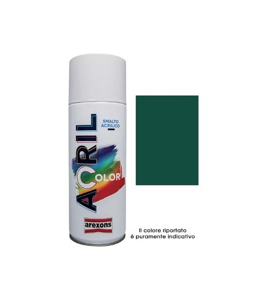 Arexons Smalto Spray Acril Color Arexons Verde Muschio Ral 6005 Ml 400