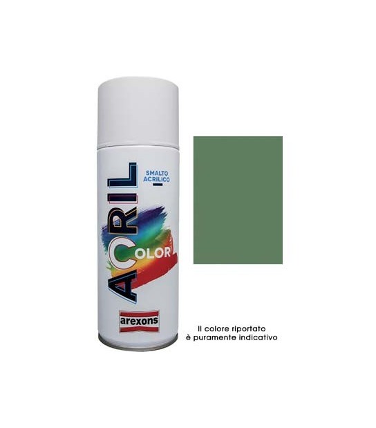 Arexons Smalto Spray Acril Color Arexons Verde Reseda Ral 6011 Ml 400