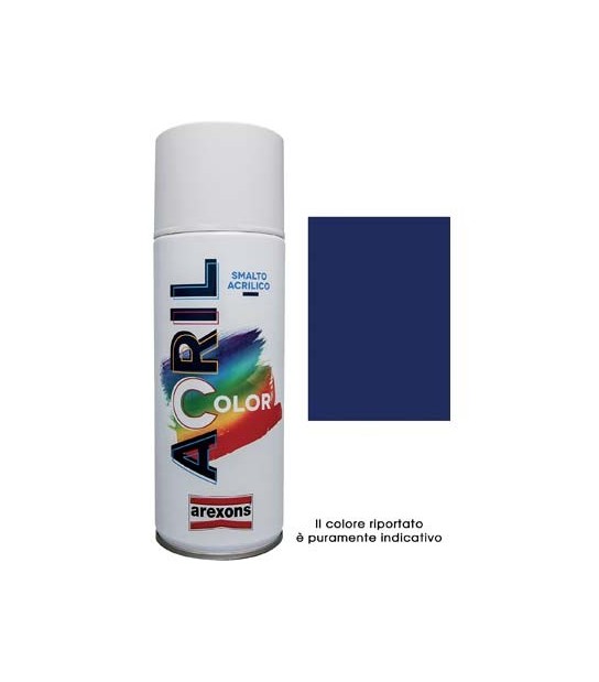 Arexons Smalto Spray Acril Color Arexons Blu Cobalto Ral 5013 Ml 400