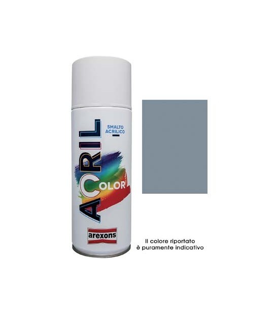 Arexons Smalto Spray Acril Color Arexons Grigio Argento Ral 7001 Ml 400