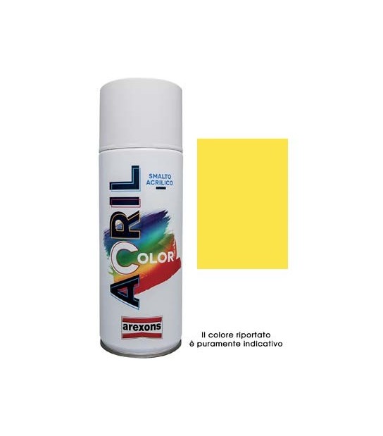 Arexons Smalto Spray Acril Color Arexons Giallo Cadmio Ral 1021 Ml 400