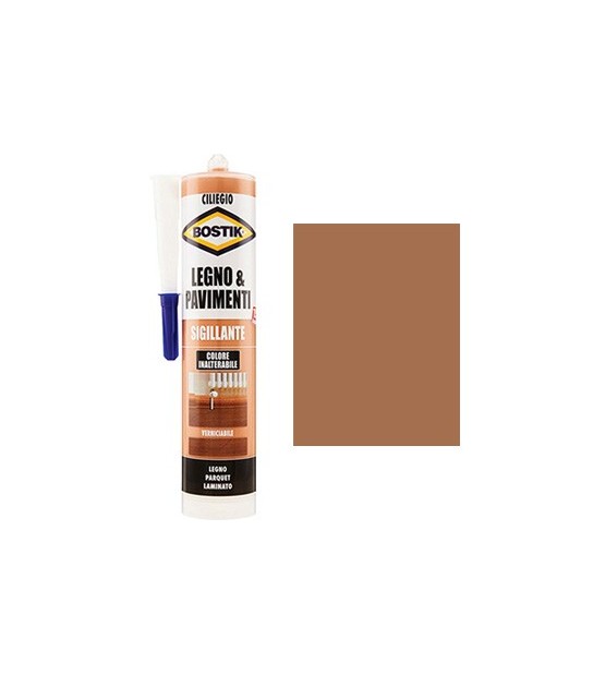 Bostik Silicone Acrilico Legno Pavimenti Bostik Ciliegio Ml 300