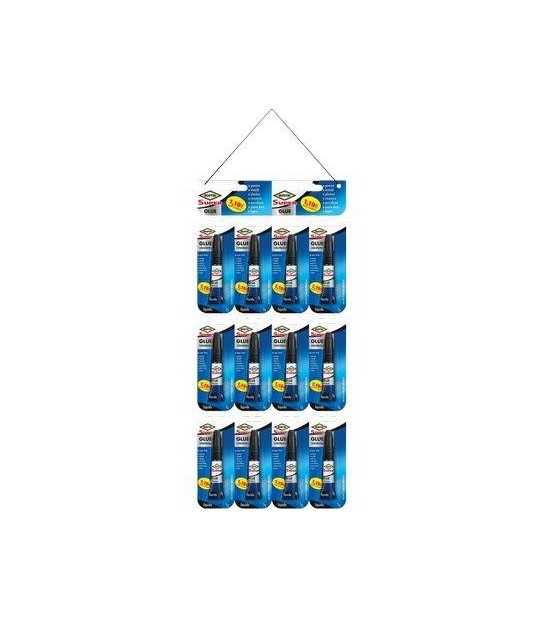 Bostik Bostik Super Glue Jumbo Card Gr 3 Cf:Pz 12