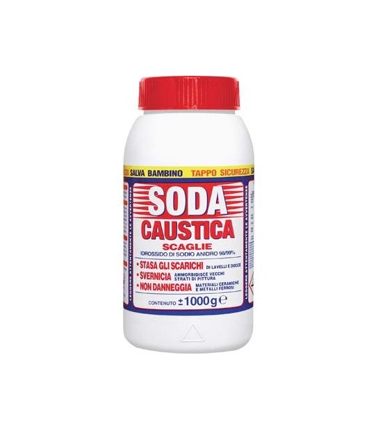 Soda Caustica Scaglie Kg 1
