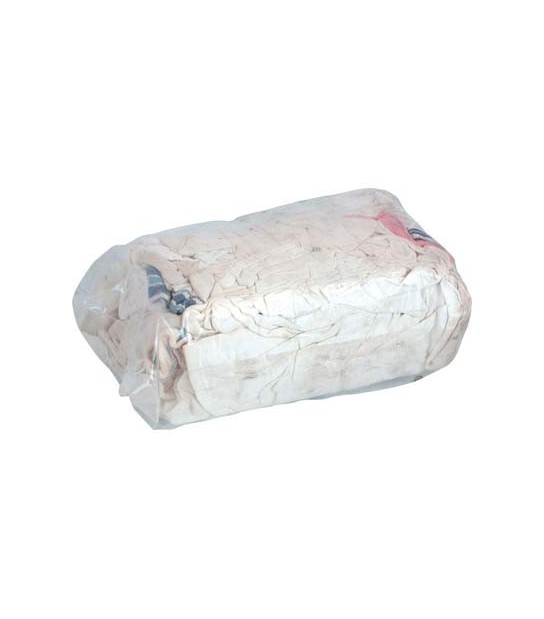 Pezzame Cotone Spugna Bianco Cf:Kg 2