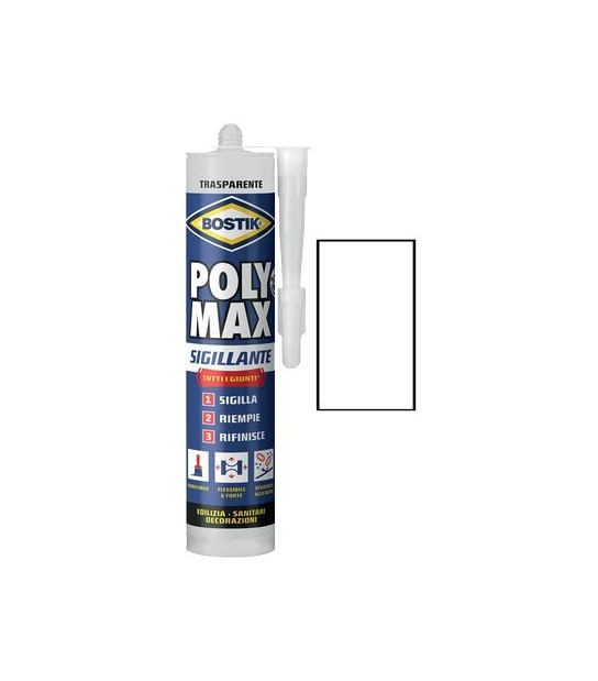 Bostik Bostik Polymax Sigillante Trasparente Ml 280