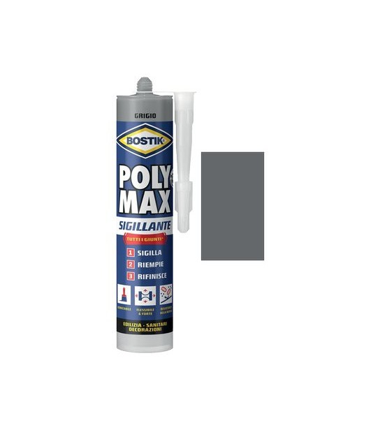 Bostik Bostik Polymax Sigillante Grigio Ml 280