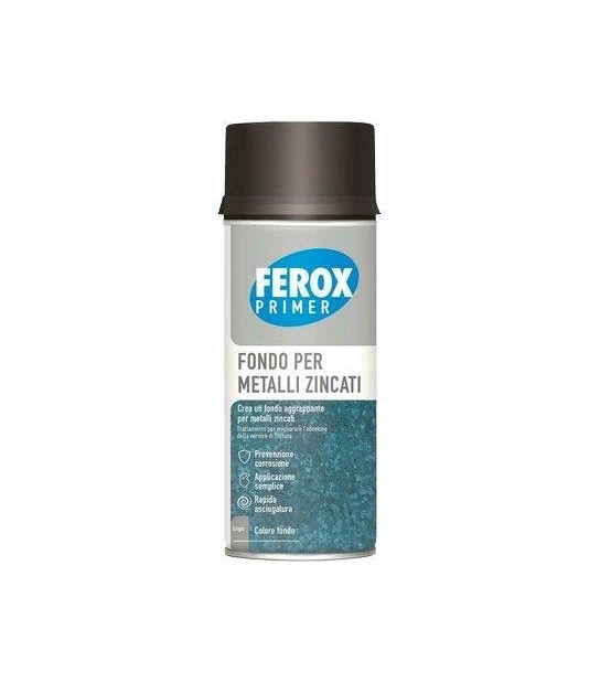 Arexons Fondo Aggrappante Spray Ferox Arexons Lamiera Zincata Ml 400