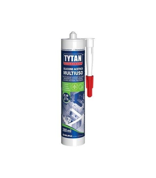 Tytan Silicone Acetico Universale Tytan Trasparente Ml 280