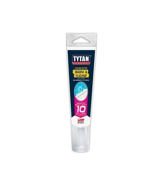 Tytan Silicone Acetico Bagni E Cucine In Tubetto Tytan Trasparente Rapido Ml 60