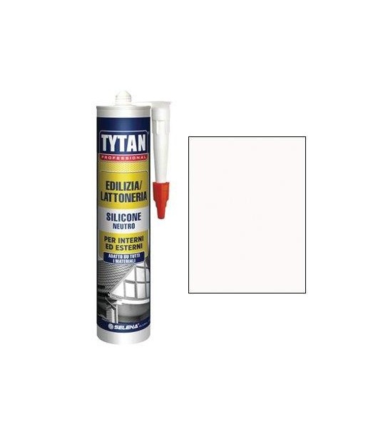 Tytan Silicone Neutro Tytan Bianco Ral 9010 Ml 300