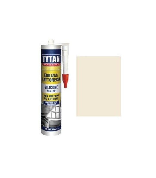 Tytan Silicone Neutro Tytan Avorio Ral 1013 Ml 300