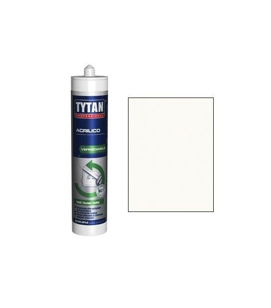 Tytan Silicone Acrilico Tytan Bianco Verniciabile Ml 300