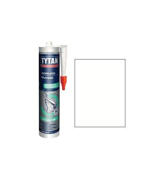 Tytan Silicone Acrilico Ruvido Tytan Bianco Verniciabile Ml 300