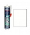 Tytan Silicone Acrilico Ruvido Tytan Bianco Verniciabile Ml 300