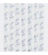 Tendina Pronta Lux 148 Fili Pvc Ritorto Bianco Cm 120 H.Cm 240