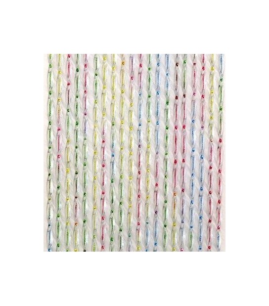 Tendina Pronta Elba 148 Fili Pvc Ritorto 4 Colori Cm 120 H.Cm 240