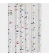 Tendina Pronta Luxor 144 Fili Pvc Liscio Multicolor Glitterato Cm 120 H.Cm 240