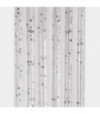 Tendina Pronta Luxor 144 Fili Pvc Liscio Argento Glitterato Cm 120 H.Cm 240