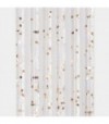 Tendina Pronta Luxor 144 Fili Pvc Liscio Oro Glitterato Cm 120 H.Cm 240