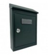 Cassetta Posta Tradizione + Cilindro Mini Acciaio Vern Verde 175X50 H 260