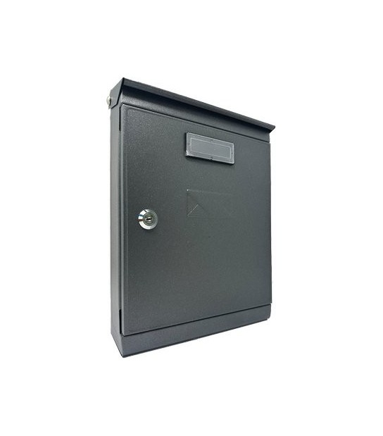 Cassetta Posta Evoluzione Acciaio Vern Antracite Mm 220X75 H.Mm 320