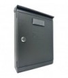 Cassetta Posta Evoluzione Acciaio Vern Antracite Mm 220X75 H.Mm 320