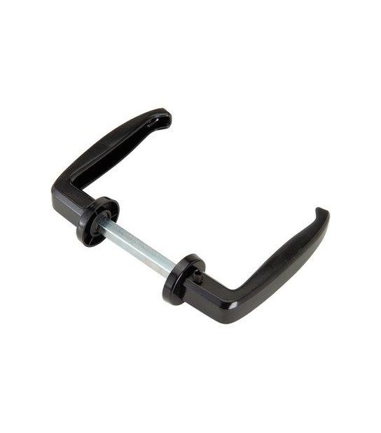 Combi Maniglie X Porta Metallo 357 Combi Vern Nera Grano Laterale Mm 64/77 Q8