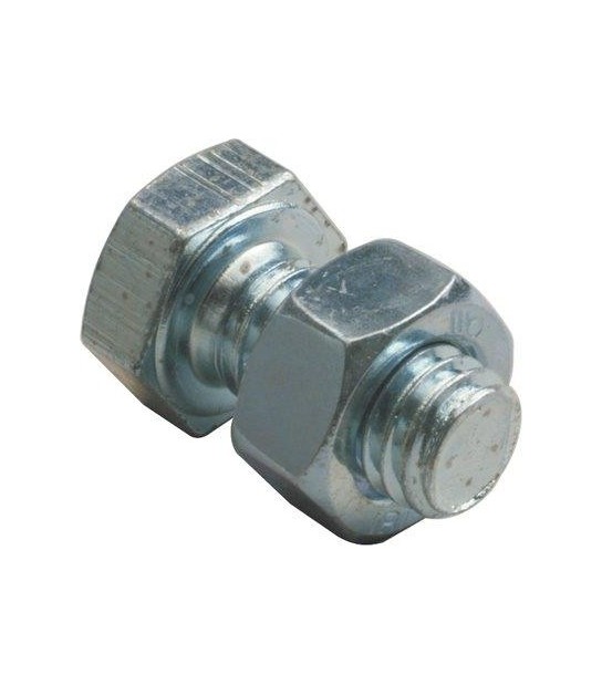 Bullone Metallo Tde Classe 4.8 Fil Intero Zincato Mm 8X16 Cf:Pz 200