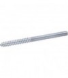 Vite Ferro Legno Zincata Bianca Mm 4,0X25 Cf:Pz 100