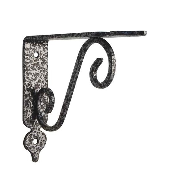 Bolis Italia Reggimensola Toscania Bolis Acciaio Verniciato Nero/Argento Mm 230X180