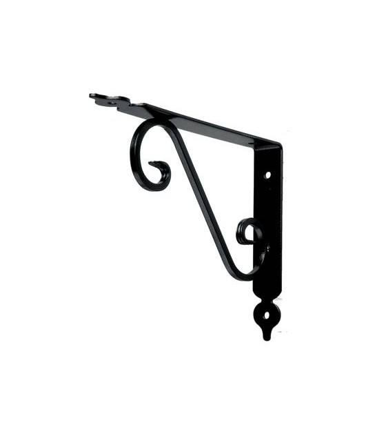 Bolis Italia Reggimensola Toscania Bolis Acciaio Verniciato Nero Mm 330X280